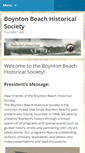 Mobile Screenshot of boyntonhistory.org