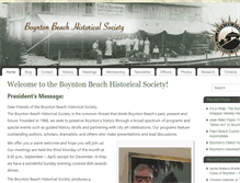 Tablet Screenshot of boyntonhistory.org